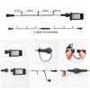 Colorful 8-Function Waterproof Low Voltage String Lights with Connectors for Christmas Trees and Decor