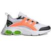 adidas Neo Quadcube CC Fabric Slip Resistant Low Top Marathon Running Shoes Women's White Orange Green FW7180
