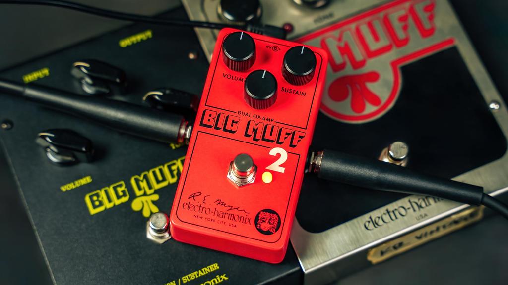 Big Muff Pi 2 Dual Fuzz Effector ELECTRO-HARMONIX Op-Amp