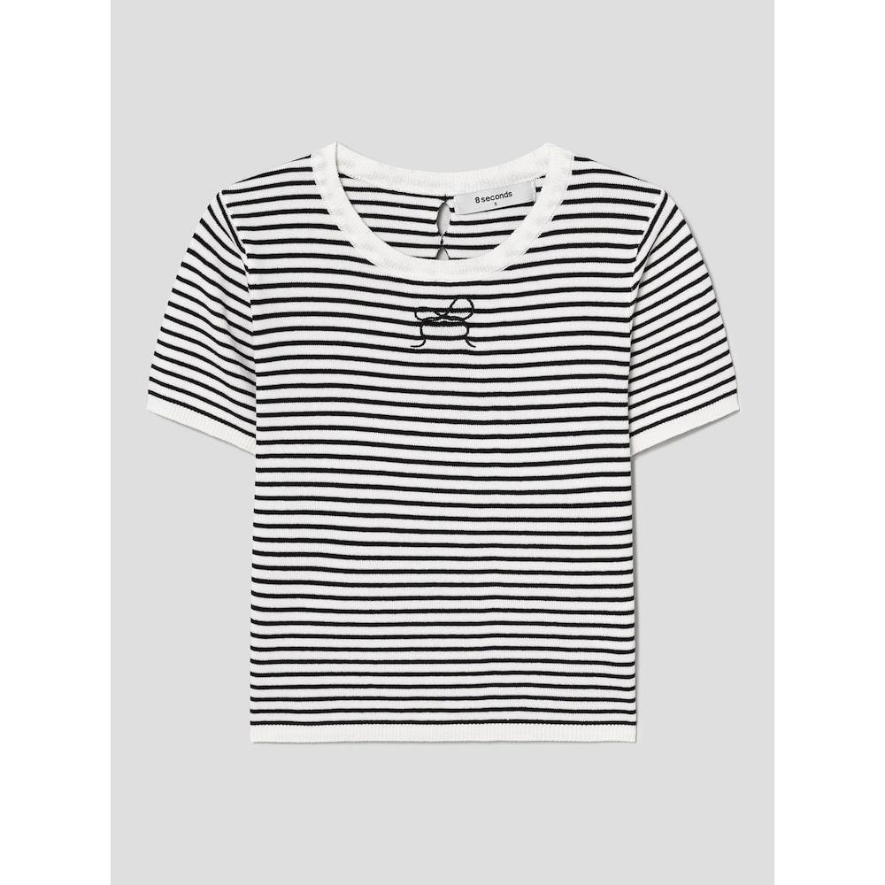 8Seconds Back Ribbon Pullover Ivory Ivory/L