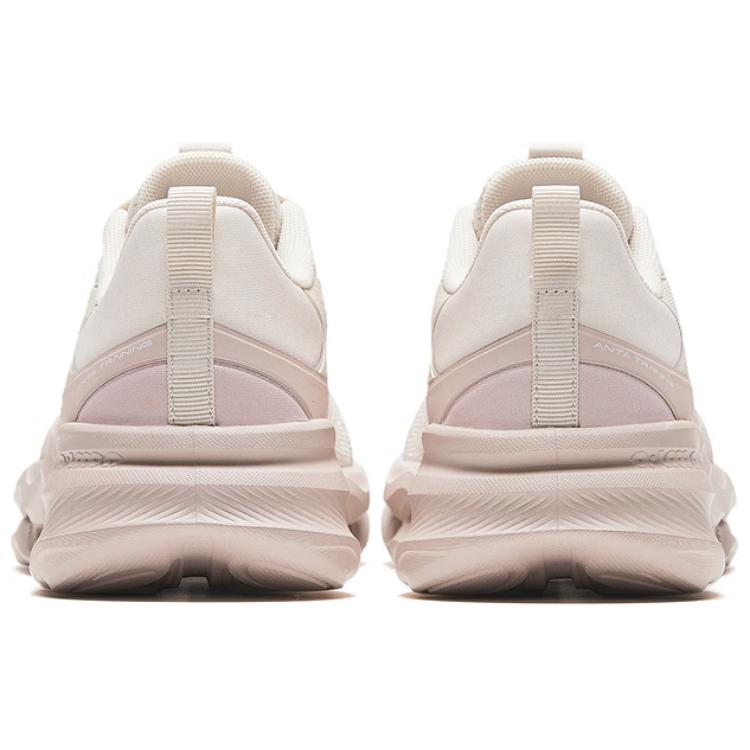 New Anta Cushioning Breathable Low Top Training Shoes Women's Greige 122337711-3
