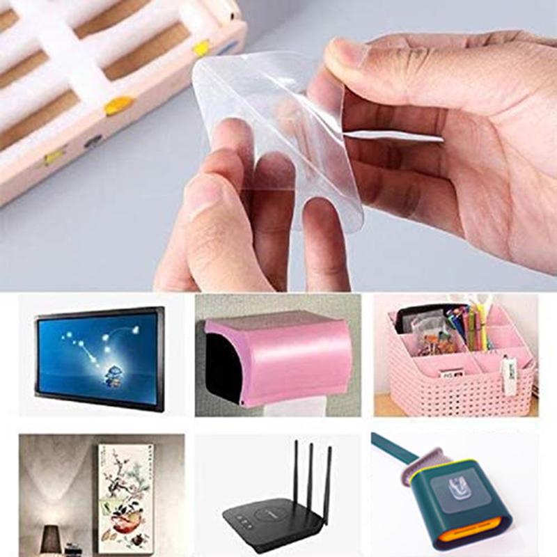 10 Pairs Double Sided Adhesive Wall Hooks Waterproof Clothes Hats Towel Hooks