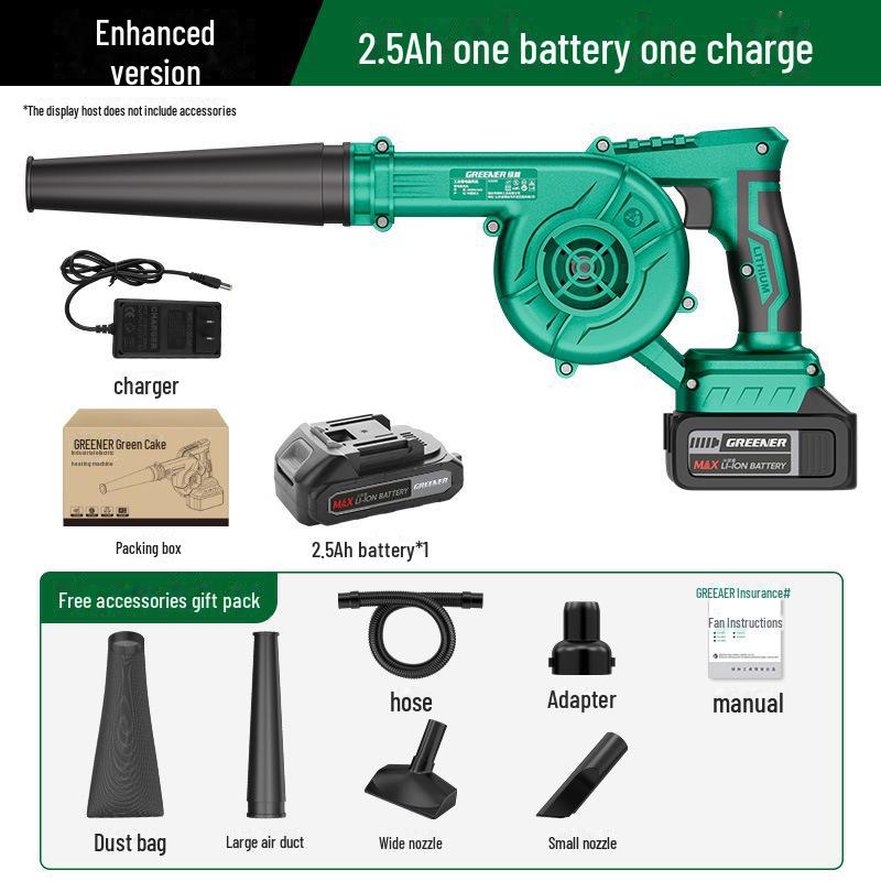 Green Forest 220V High-Power Industrial Hair Dryer & Dust Blower Gun