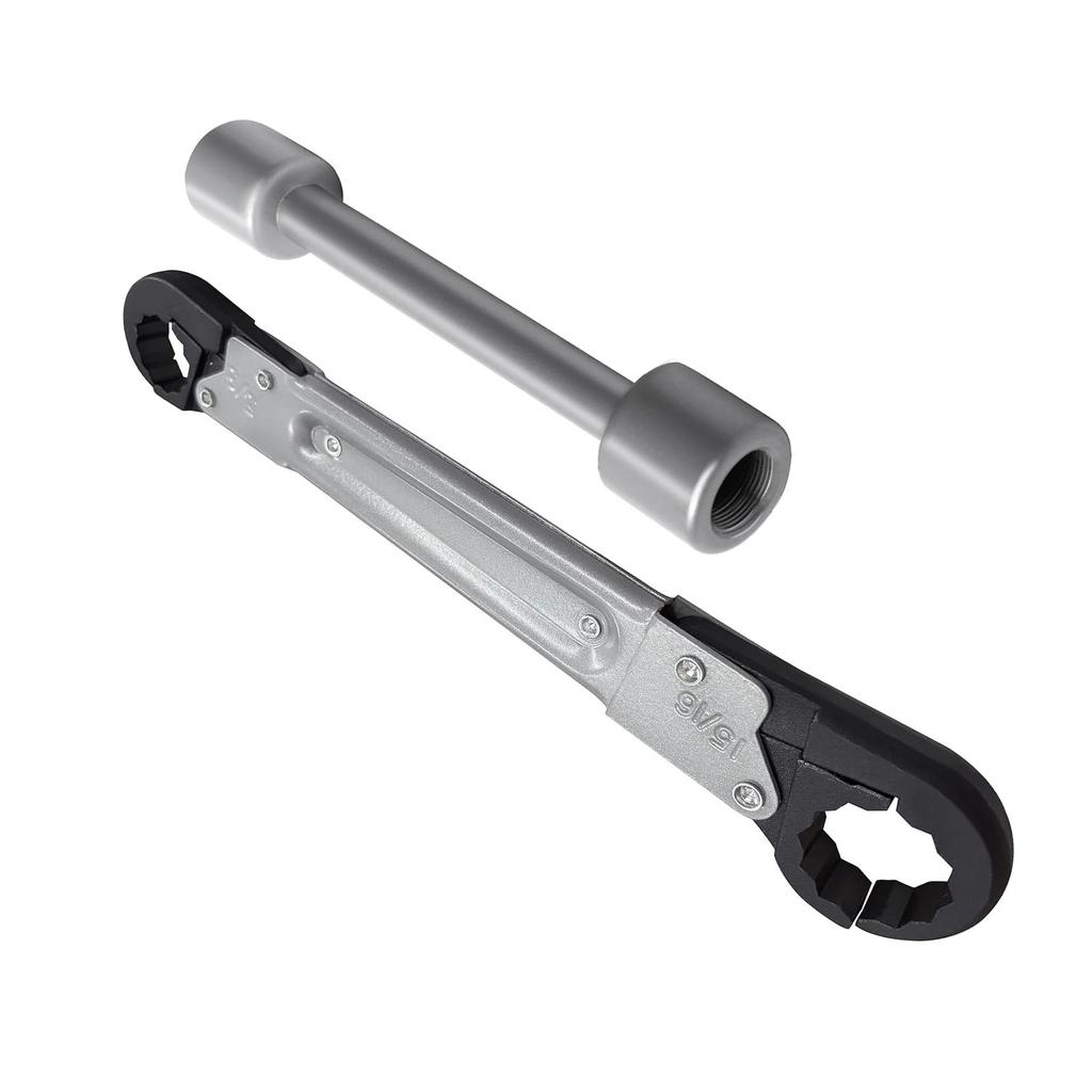 Angle Stop Wrench Set Professional Ni Plated Steel Plumbing Wrench Angle Stop Removal Tool