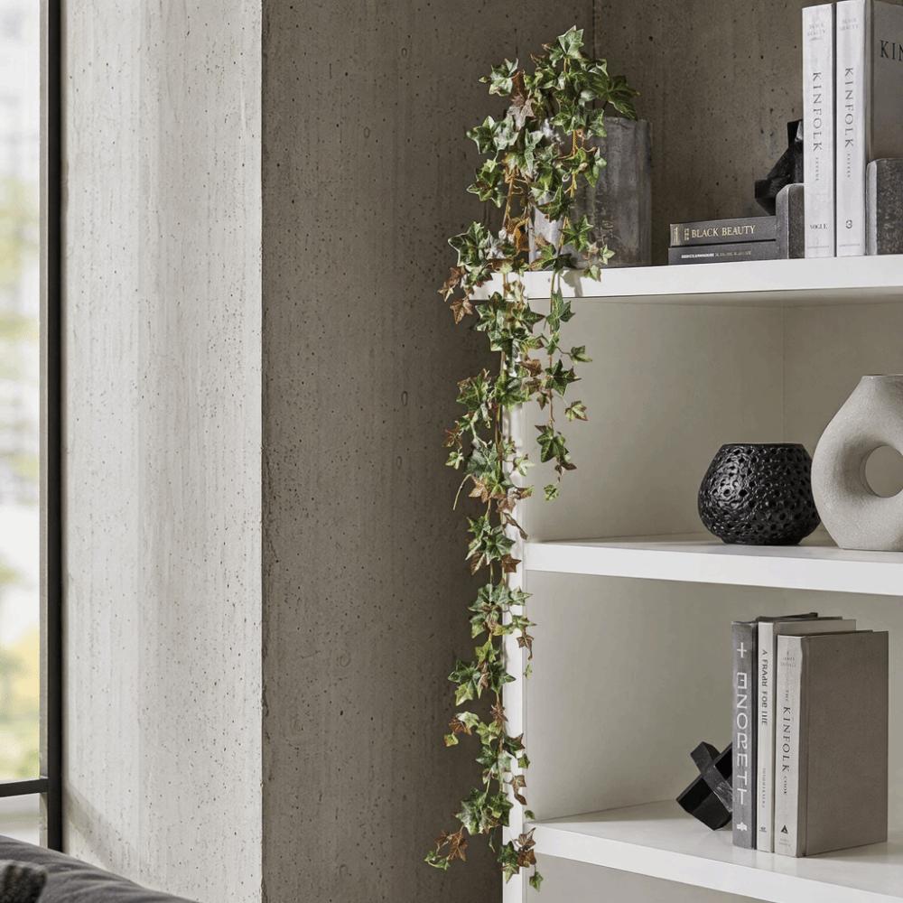 Single Strand Artificial Ivy Vine Autumn Fall Color 1.8m Length Fake Hanging Greenery Pipe Wrap Design Artificial Material