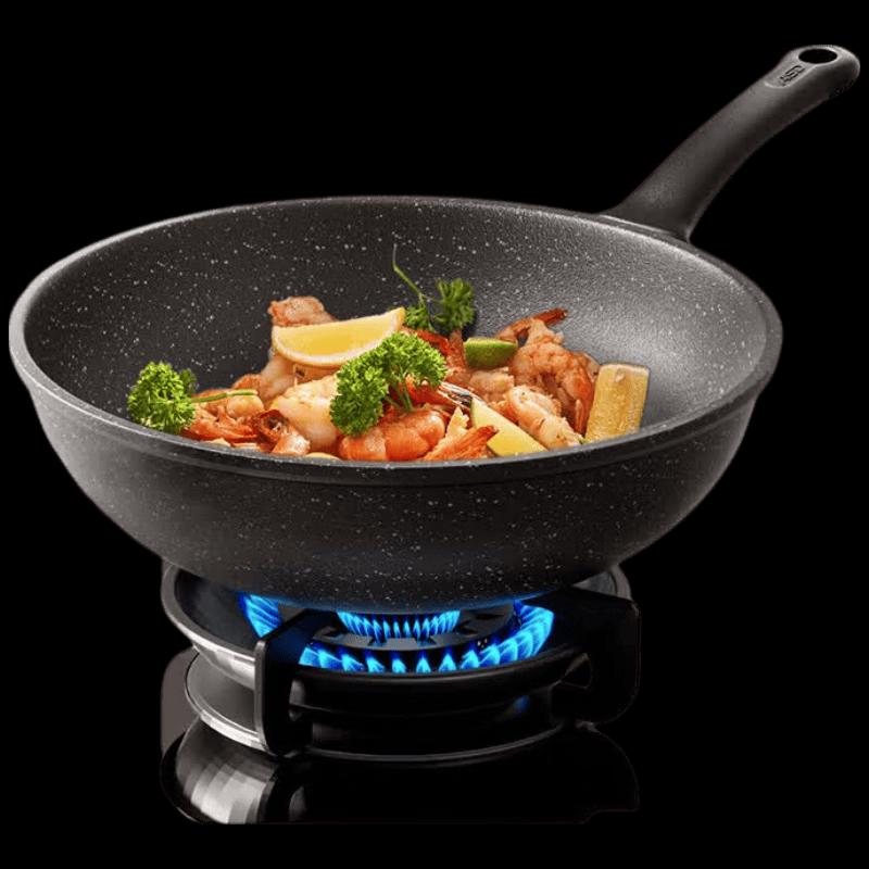 ASD 28cm Non-stick Aluminum Alloy Wok