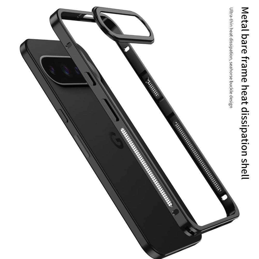 Beliebte Flugzeugaluminiumlegierung Rahmen Handyhüllen Für Google Pixel 10 9 Pro XL 9 8 A Pro Metall Wärmeableitung Stoßfeste Hülle