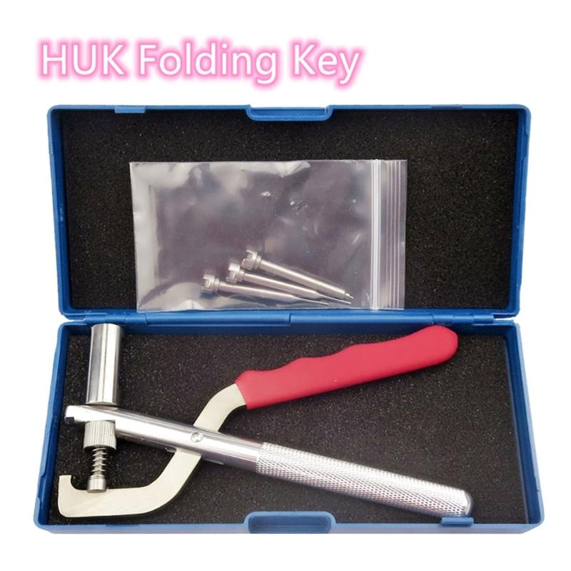 Folding Key Split Pin Clamp Auto Remote Car Key Disassembly Pliers Tool Flip Key Remover Car Key Fixing Clamp Tool
