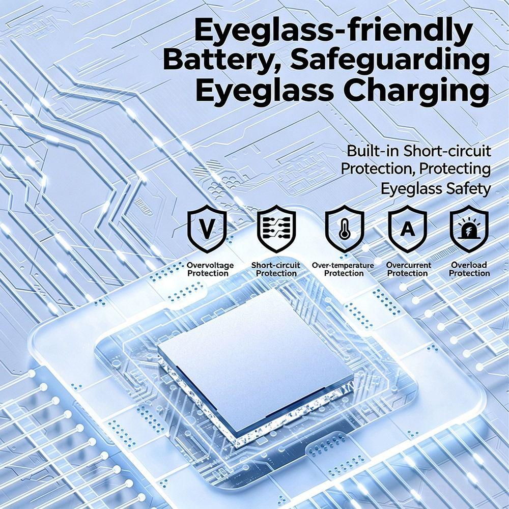 Compact Magnetic Charging Adapter for Rokid AI Glasses Smart Glasses Accessories