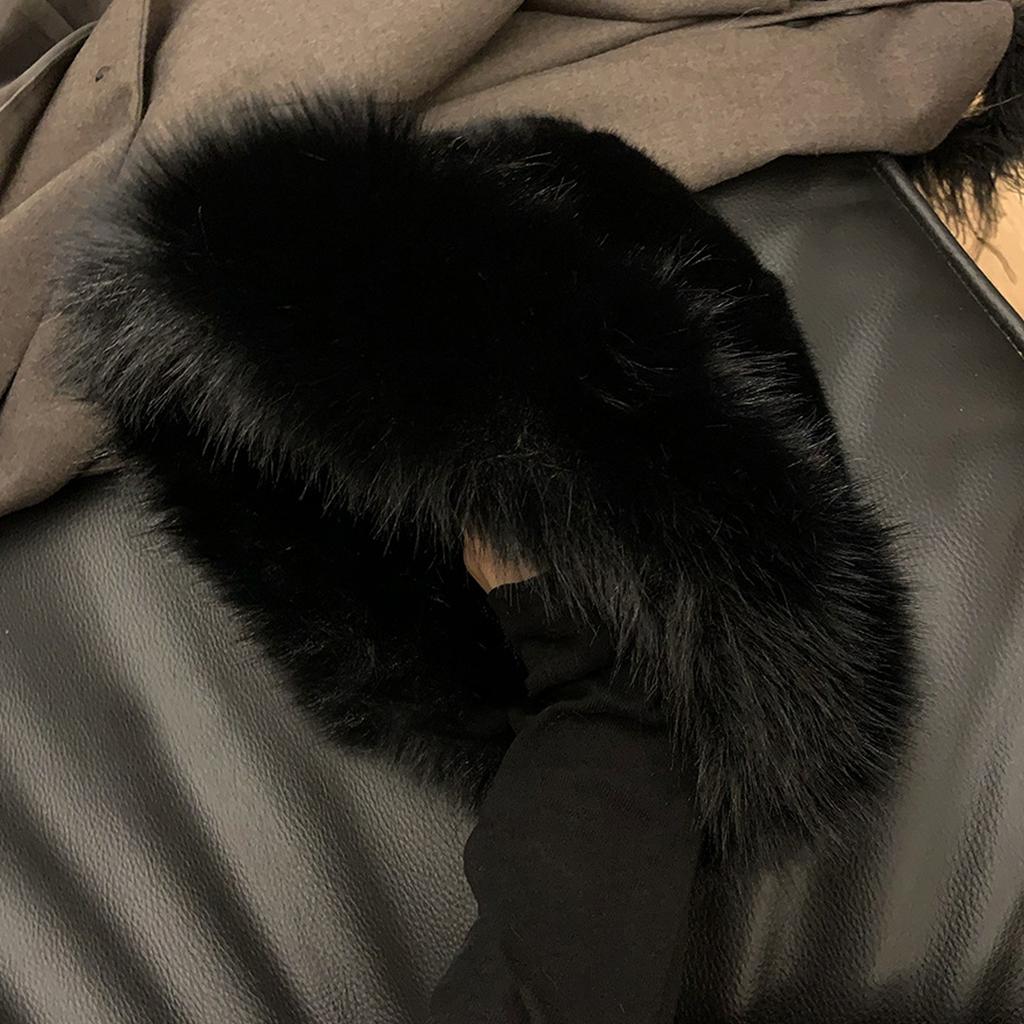 Mongolian Wide Brim Bucket Hat Winter Fisherman Hat Thicken Plush Fisherman Hat for Adult Teens Keep Warm Commute Hat