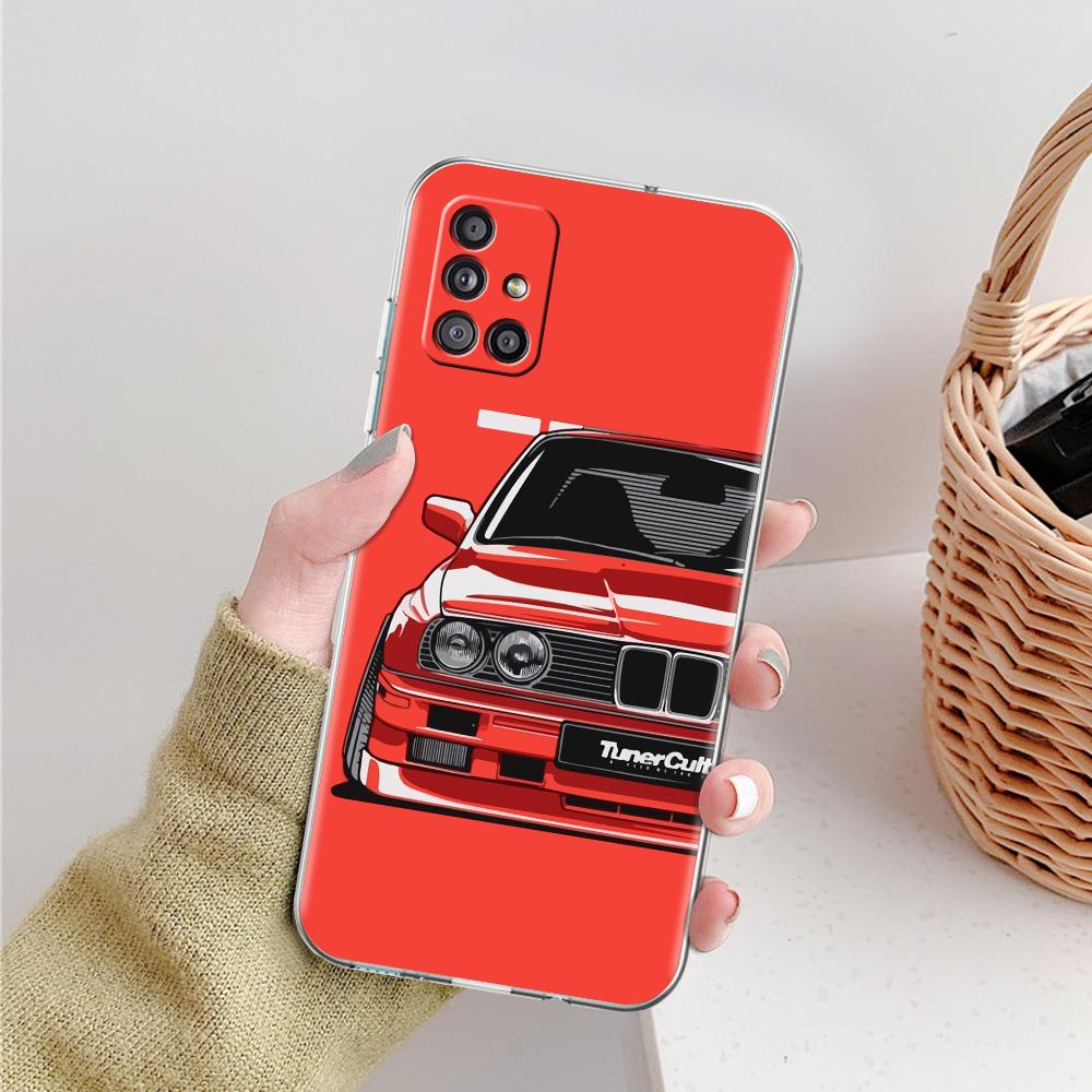 Case For Samsung A15 A13 A35 A55 A51 A71 A41 A31 A21S A05 A17 A23 A25 A33 A53 A73 5G A07 4G Cover Japan JDM Sports Cars Comic