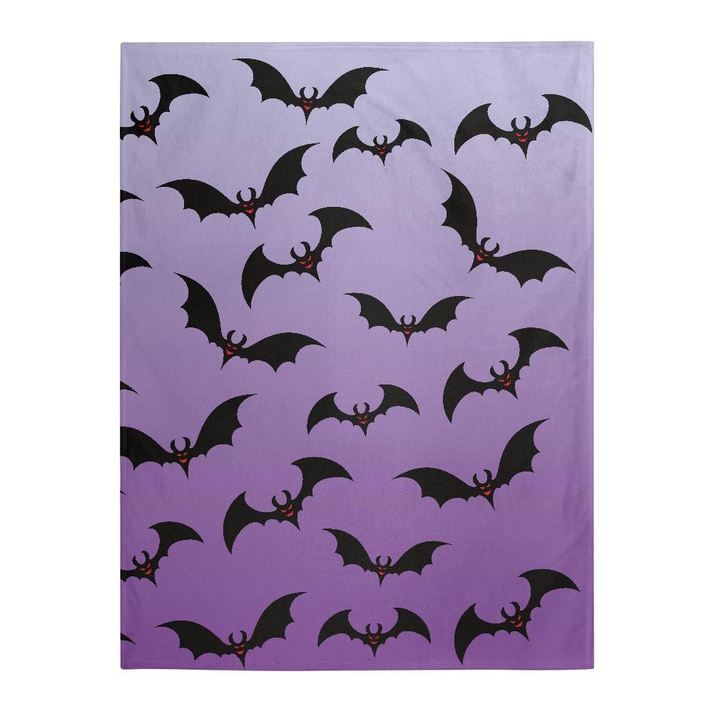 Halloween Rose Skull Head digitalprinted polyester Bedroom velvet flannel soft sofa cover blanket Fleece soft sofa cover