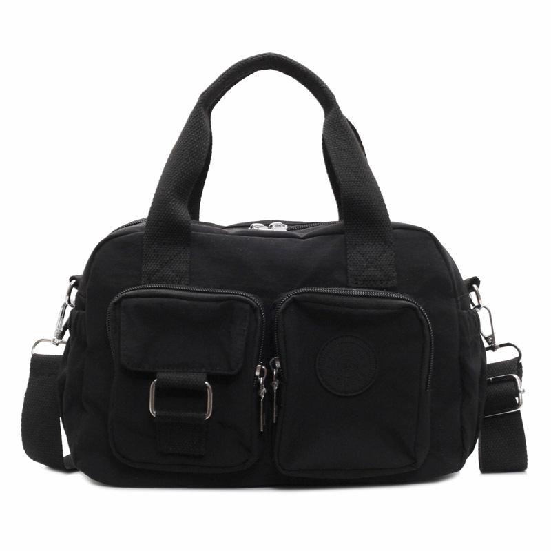 Japanese Handbag 2025 New Fashionable Versatile Nylon Cloth Shoulder Oblique Span Bag Casual Simple Commuter Pillow Bag