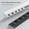 V-Shaped Silent Aluminum Curtain Track