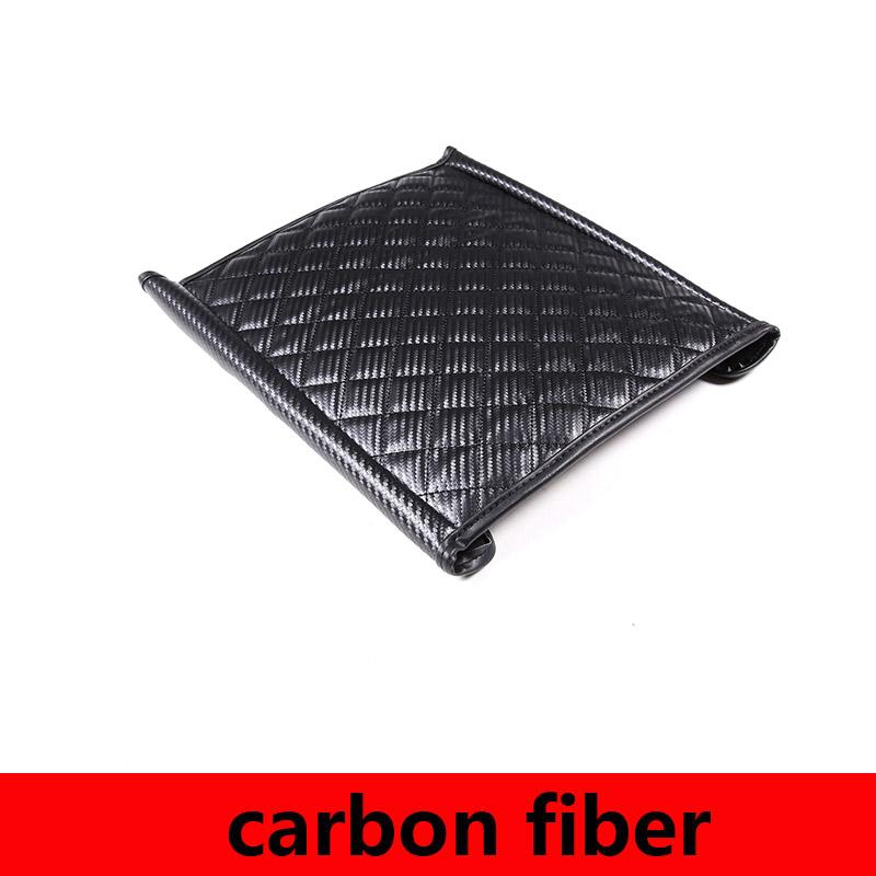 For Land Rover Defender 110 2020-2025 Skinn Svart Bilsete Armlene Midtkonsollboks Beskyttelsesdeksel Biltilbehør