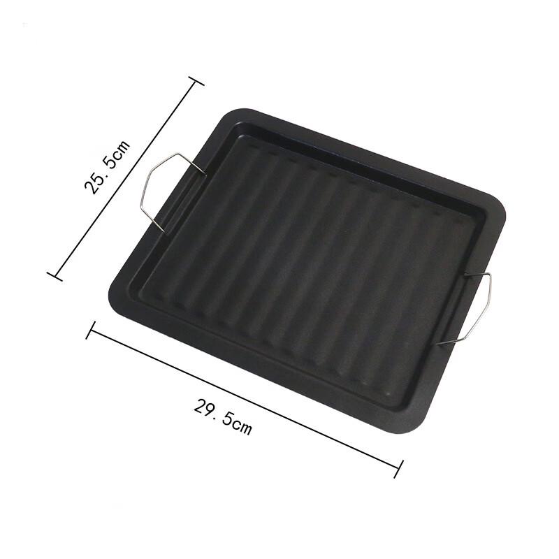 Outdoor Thickened Non-stick Iron Griddle & Frying Pan Set