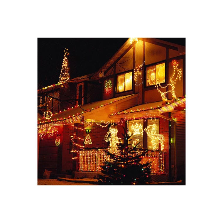 Christmas tree lights 120 LED solar cool white