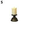 Simulation Candle Crying Candlestick Decorative Roman Pillar Candlestick  Dinner Party Supplies