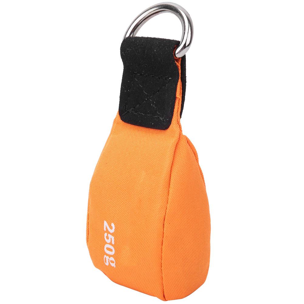 Orange Nylon Multipurpose Climbing Tree Throwing Rope Bag Small Sandbag for Rock Climbing