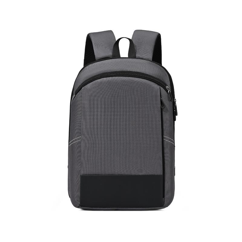 Men s Expanding Backpack Business Travel Computer Bag Student s Large Capacity Backpack серый