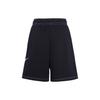New Nike Sportswear Swoosh Fleece High Rise Shorts Black DM6750-010
