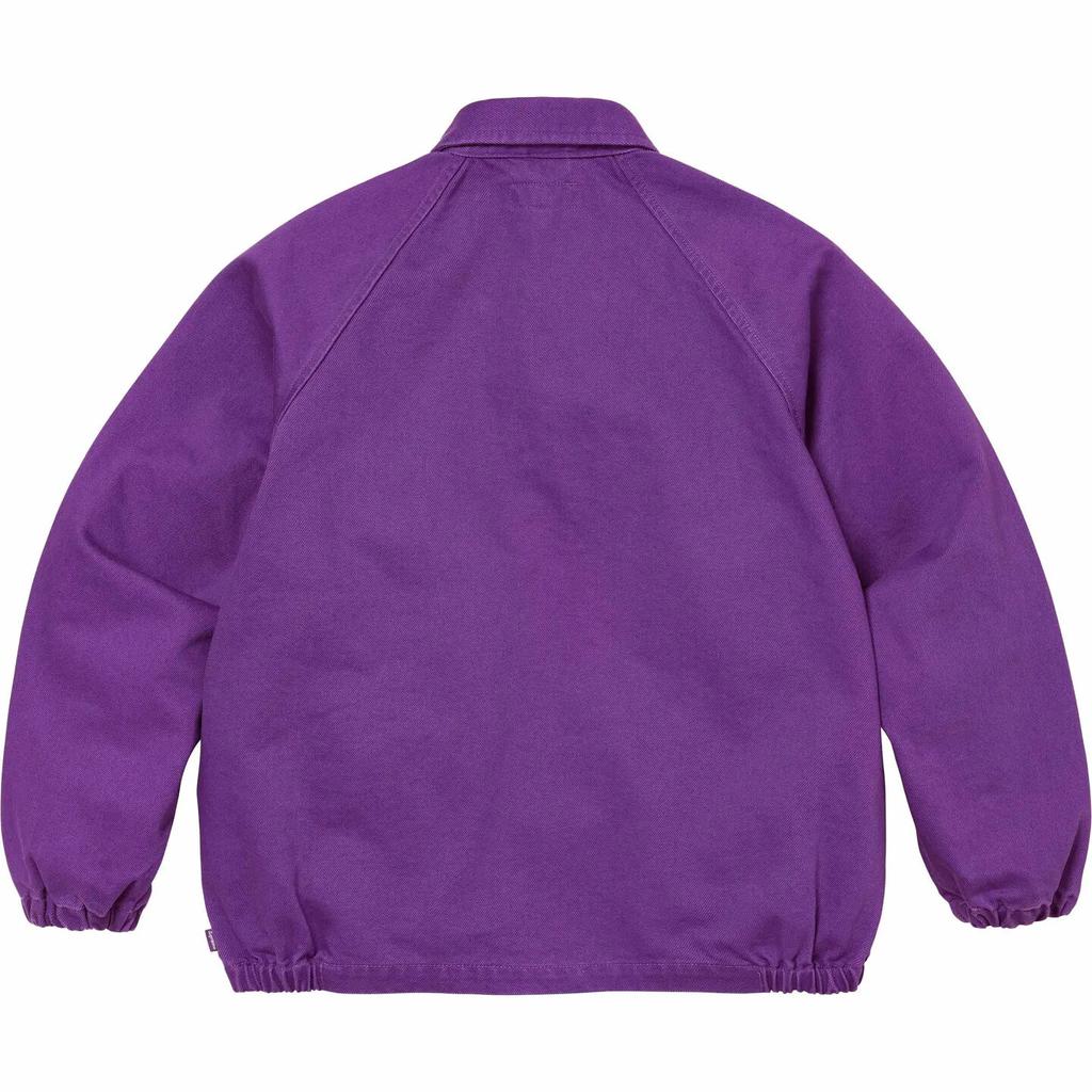 Supreme ARC Denim Coaches Jacket Purple