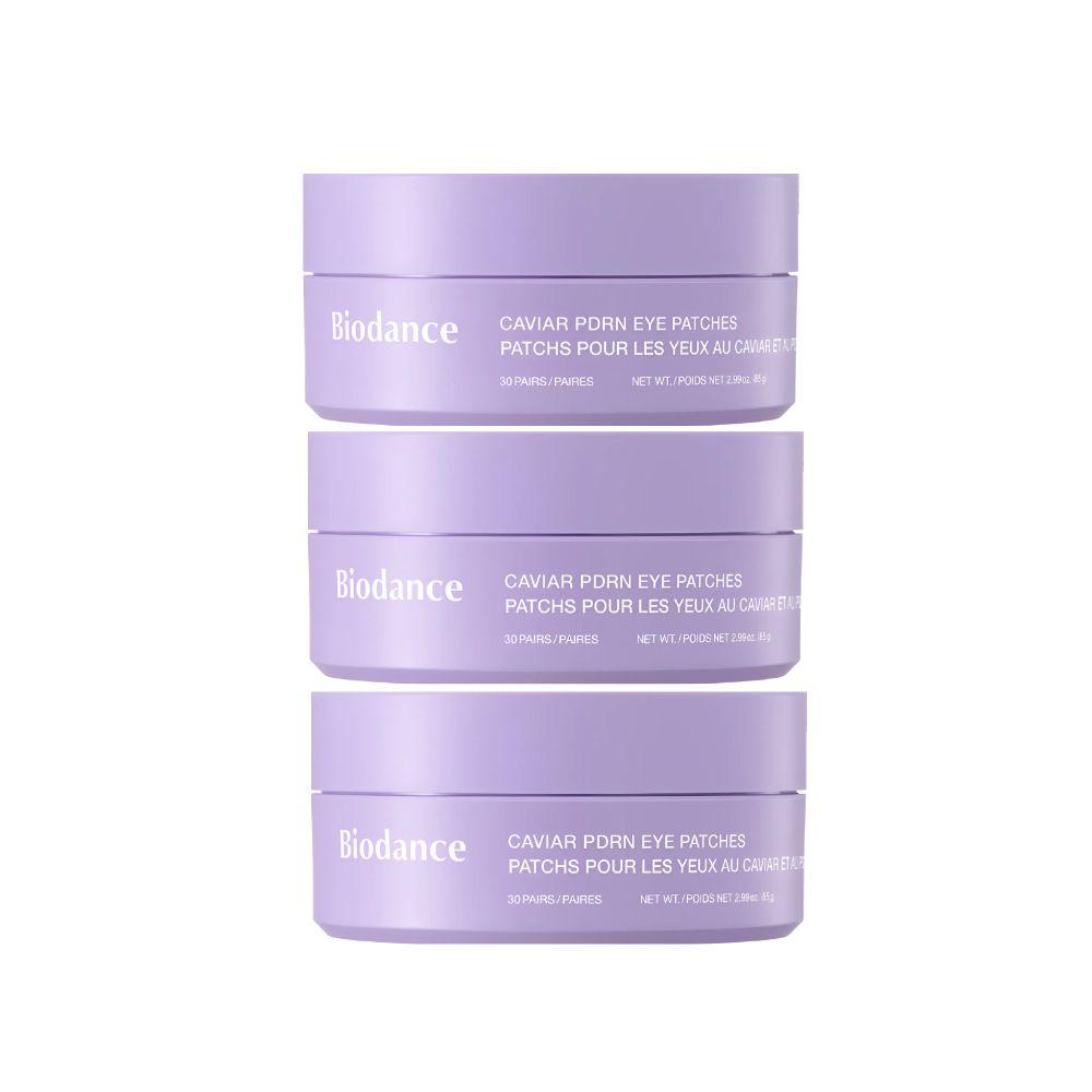 Biodance Caviar PDRN Eye Patches 60pcs Hydrogel Firming Bright Looking and Moisture Care