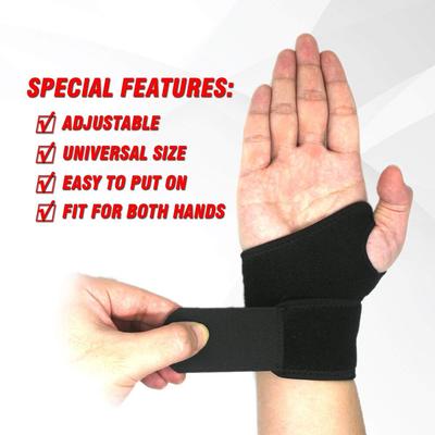 1Pc Fascia da polso per palestra Fascia da polso sportiva Nuovo tutore per polso Supporto per polso Stecca per frattura