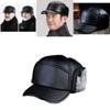 Warm And Cozy Men's Winter Ear Protection Hat Stylish Cotton Baseball Cap For Cold Weather