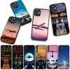 Aircraft Travel SKY Cover for Samsung Galaxy A25 A37 A57 A12 A14 A31 A41 A50 A51 A70 A71 A72 A21S A04 M15 Note 20 9 8 10 Case