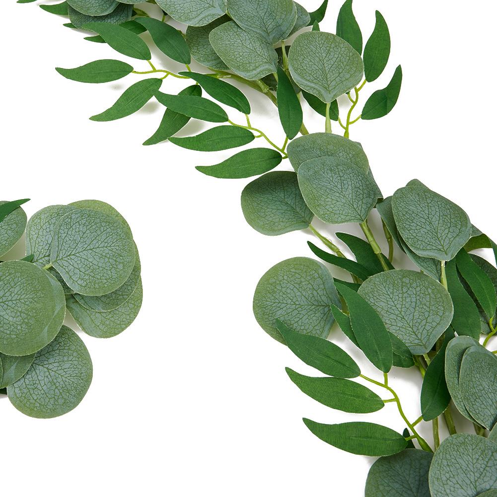 Fake Vines Fake Eucalyptus Leaves Exquisite Artificial Eucalyptus Vine for Home and Restaurant Decor 66 Feet Length