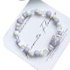 Macaron Ceramic Cat Bracelet - Mori Style Adjustable Woven Bracelet for Soft Girls