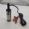 Pompa di Rifornimento Miniatura in Acciaio Inossidabile 12V/24V Pompa Carburante Elettrica CC Portatile Pompa di Estrazione Olio