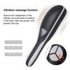 Anti Hair Loss Scalp Care Electric Massage Comb Red And Blue Light Therapy Scalp Vibration Massage Brush Hair Growth Massager