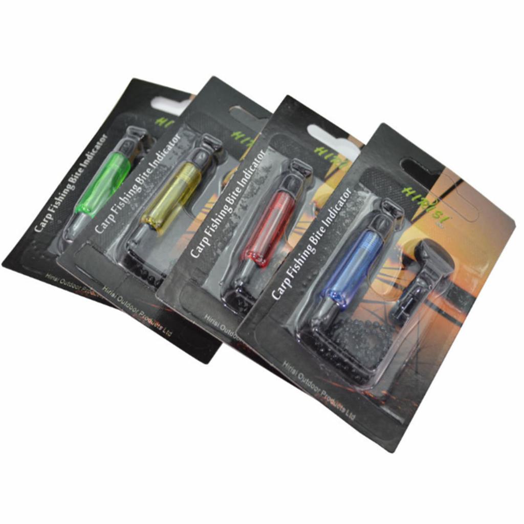 Carp Fishing Hangers Bobbins Swingers Indicators Fishing Alarm Swinger Steel Chain 4 Color Bite Alarm Fishing Tools