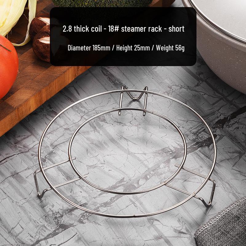 Non-Magnetic Stainless Steel 12cm Tripod Steaming Rack