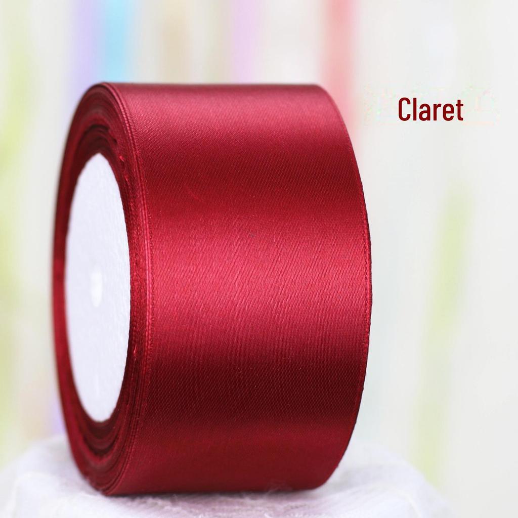 5cm Satin Flower Bow Ribbon for Cakes and Gift Boxes