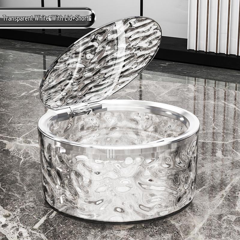 Mini Poubelle Compacte et Luxueuse pour Chambre, Table Basse ou Rangement de Voiture