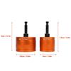 2pcs Orange Copper Pipe Cleaner Aluminum Alloy Copper Pipe Cleaning Tool  Soldering