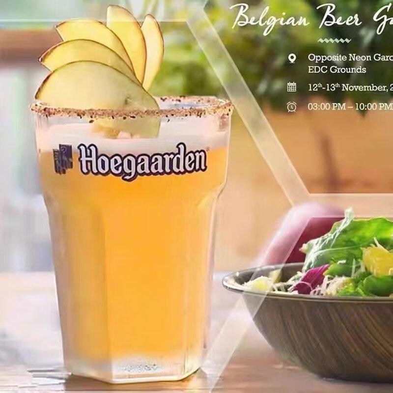 ZISIZ Handgefertigtes Hoegaarden Weißbierglas