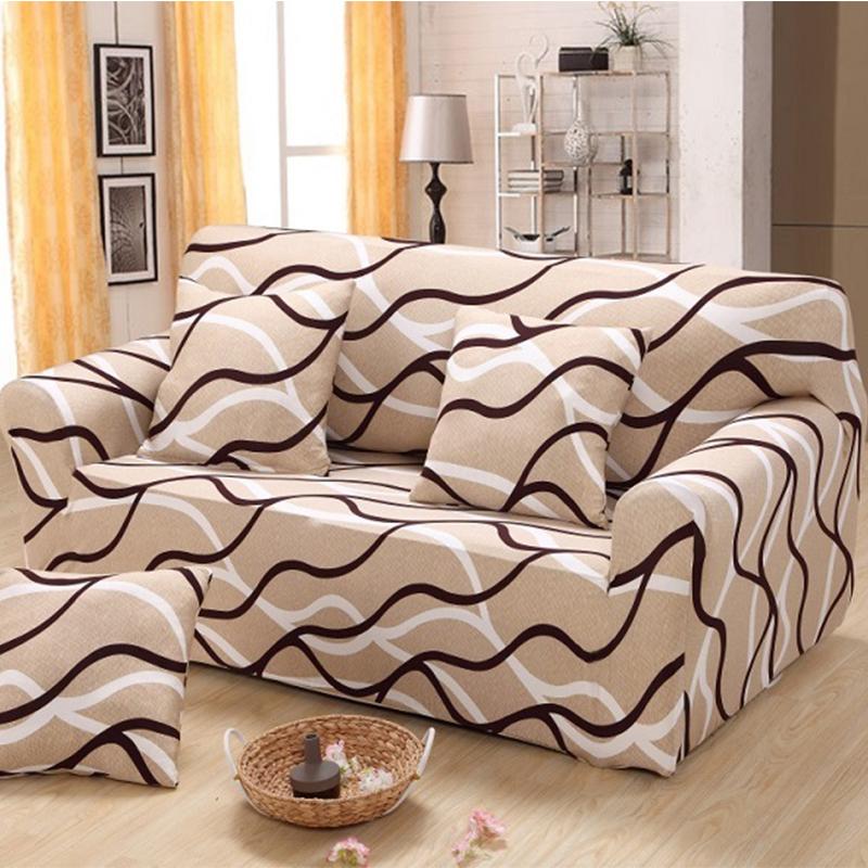 

Эластичный чехол для дивана с геометрическим рисунком, универсальный чехол для дивана, защита от клещей, чехол для растений для дивана, дивана «все включено» Single seat 90-140cm