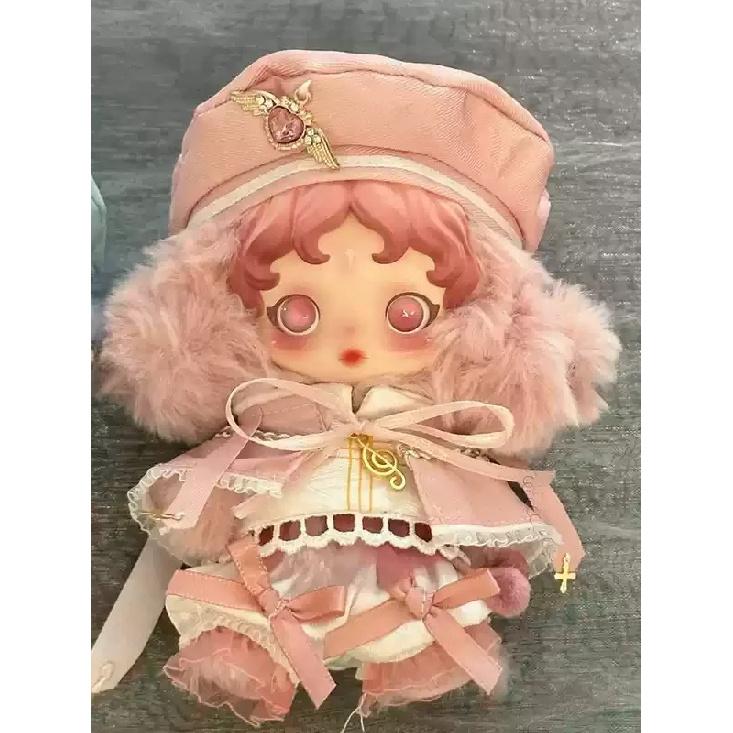 10cm Mini Doll Clothes For Skullpanda V1/V2 L'Impressionnisme Series Princess Dress Replacement Doll Outfit Accessories Gifts