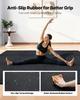 Puzzle Exercise Mat, 24 PCS Fitness Equipment Mats, 610 x 610 x 10 mm, High-Density EVA Foam Mats Set, Interlocking Rubber Soft Tiles, Protective
