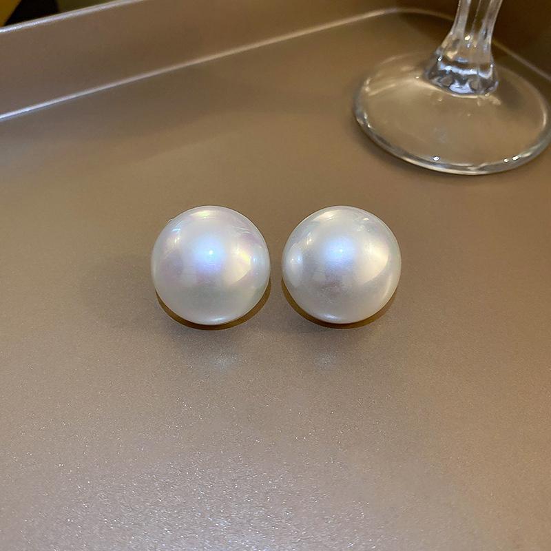 

Высококачественные, легкие роскошные жемчужные серьги, новинка 2025 года, модный и уникальный дизайн, универсальные серьги белый