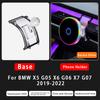Per BMW Serie 3 5 7 X3X4X5X6X7 G01 G02 G05 G06 G07 G27 G45 G60 G70 -2026 Supporto per Telefono da Auto con Ricarica Wireless Magnetica 15W