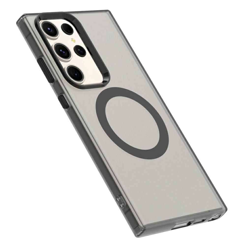 Řada Candy Pro pouzdro pro Samsung Galaxy S23 Ultra kompatibilní s MagSafe PC+TPU+PET kryt telefonu proti pádu