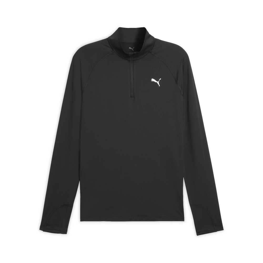 Puma Run Velocity Ultraweave Solid Long Sleeve Pullover T-Shirt Men tops 527278-01 S