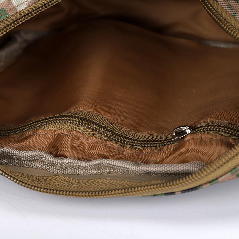 Outdoor Tactical Waist Bag Water-repellent Wear-resistant Men's Chest Bag Multi-layer Storage Commuter Shoulder Crossbody Bag