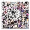 50Pcs Japanese Girls Comics Nana Waterproof Cartoon Stickers Decoration Notebook Mobile Guitar Water Cup Suitcase Graffiti Toys