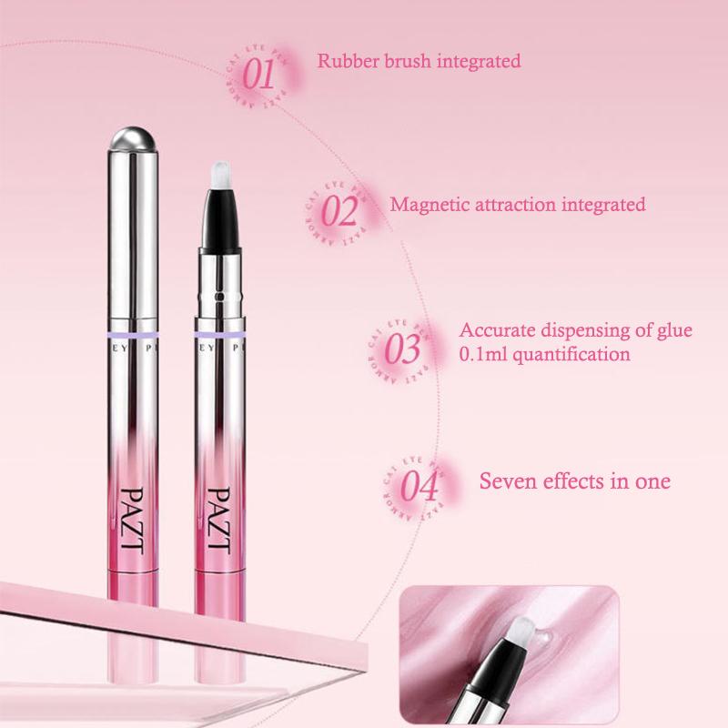 6 In 1 Cat Eye Magnetic Pen For Nails All-In-One Nail Polish Gel For Gel Polish Lazy Manicure Construction Magnetic Beads Pen